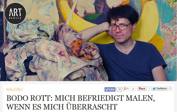 Bodo Rott | Interview ArtBerlin