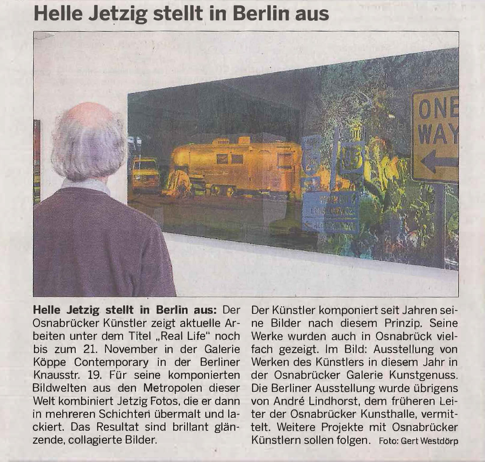 Neue Osnabrücker Zeitung - Helle Jetzig