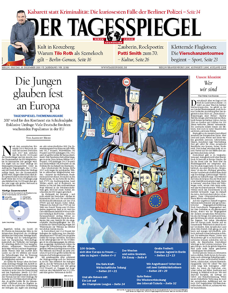 Jim Avignon im Tagesspiegel vom 30.12.2016